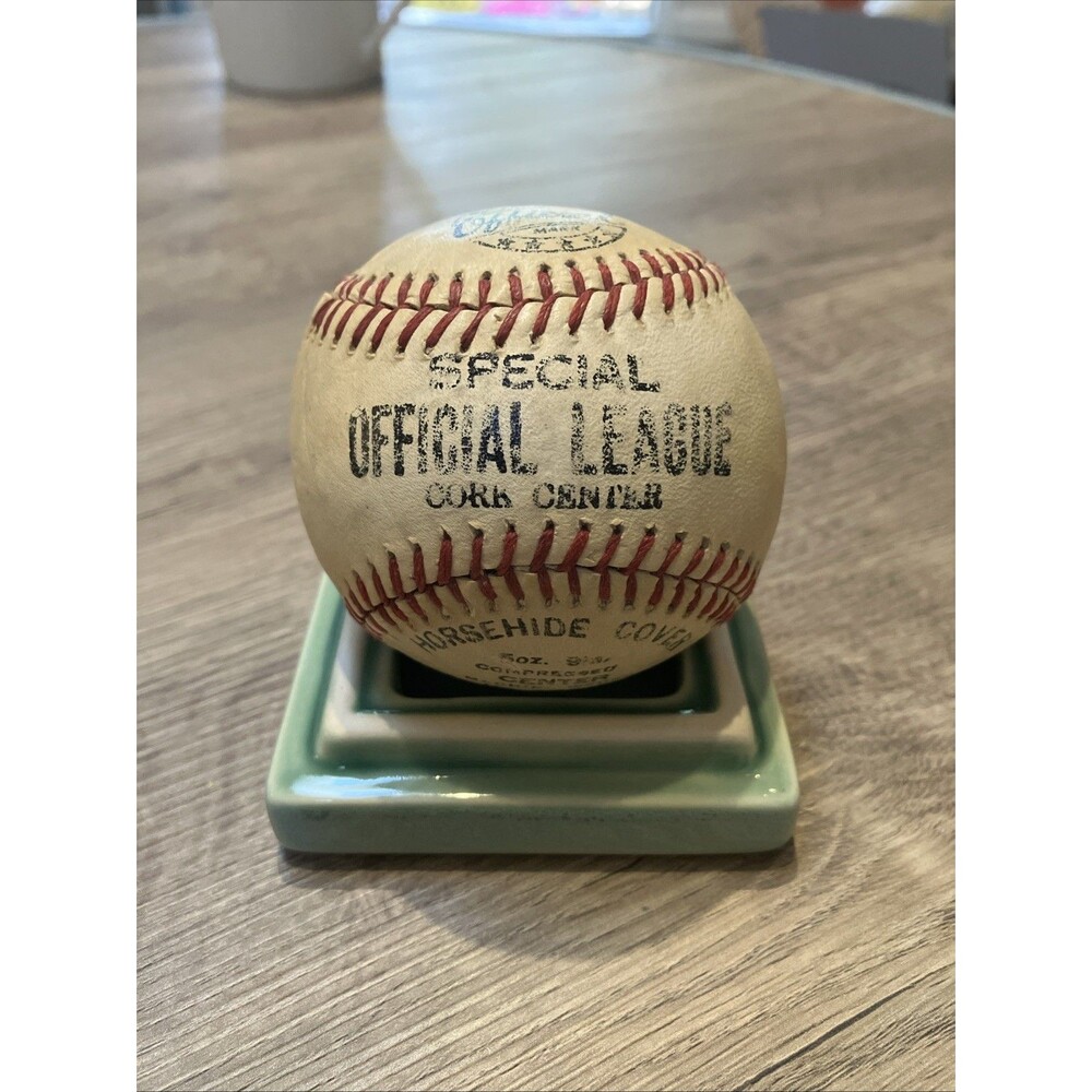 Special Official League Cork Center Baseball, Red Stitching, No. 962-C 1968 VGC